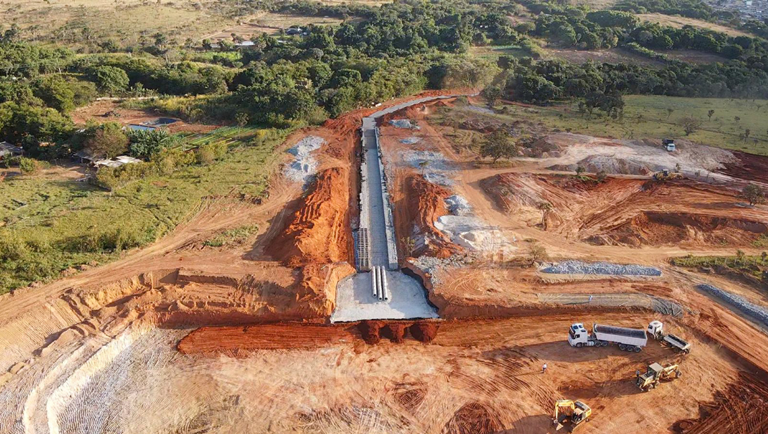 Começam as obras da expansão da Linha 1 do Metrô-DF em Samambaia