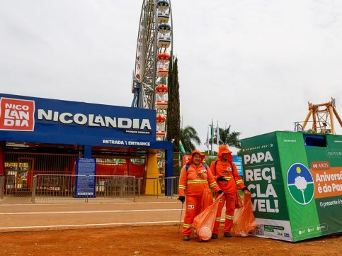 Garis que atuam no Parque da Cidade terão dia de diversão nesta quarta (16)