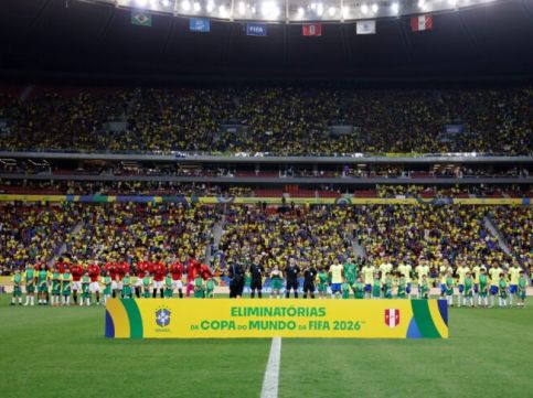 Brasilienses lotam Arena BRB Mané Garrincha para ver goleada do Brasil pelas Eliminatórias